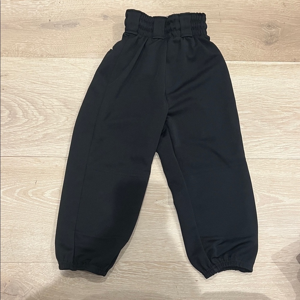 Wilson Kids Black Elastic Waist Baseball Trousers